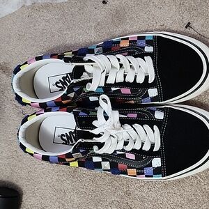 VANS Anaheim Mix Checkerboard Old Skool 36 DX Unisex Men 9/Women 10.5